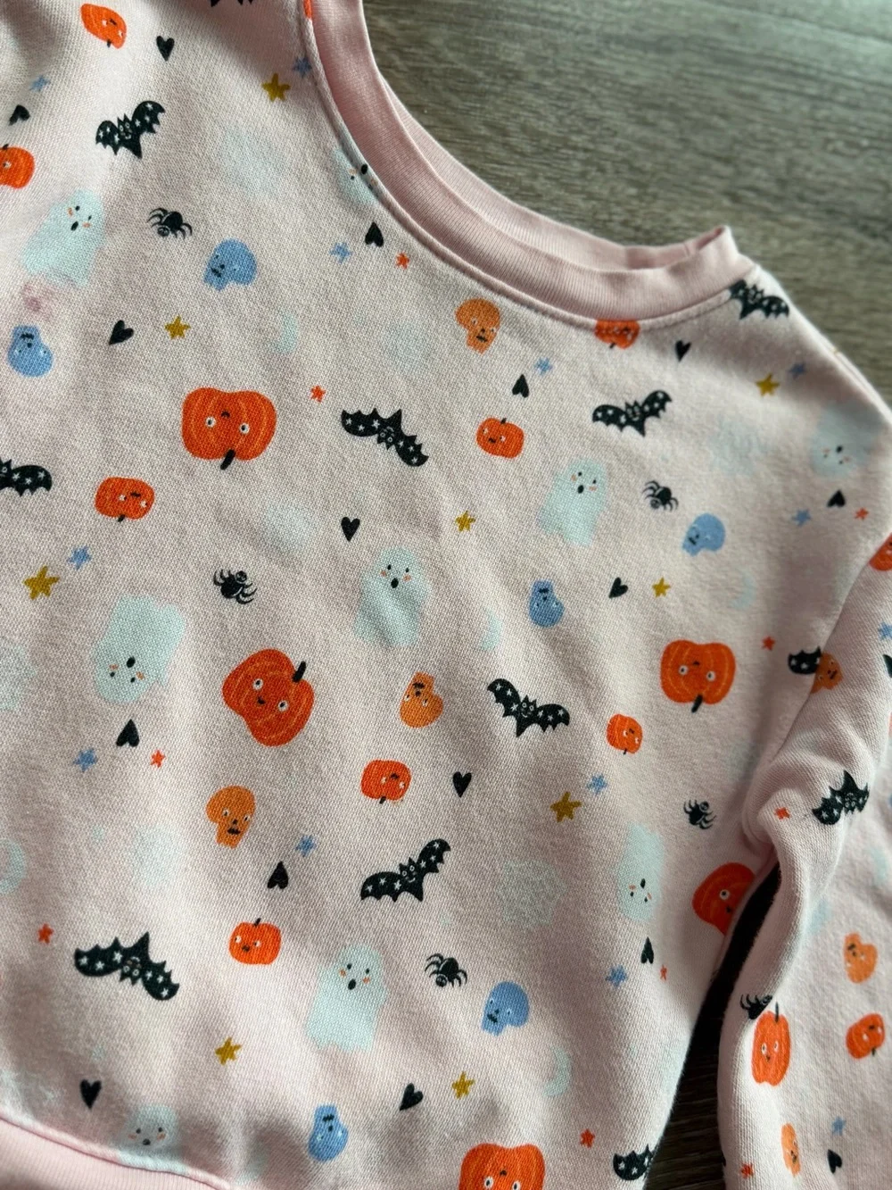 Cozy Halloween 18-24 months sweatpants set Pumpkin Sweatshirt & Jogger Old Navy